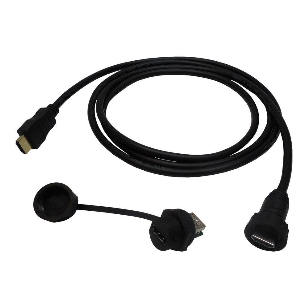 Waterproof HDMI Single-Ended Cable Set