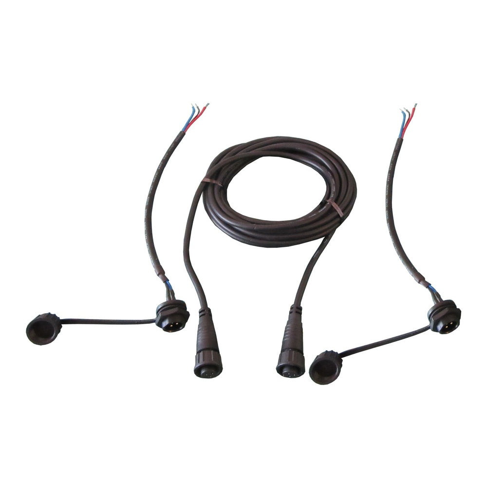 Waterproof 3-Pin Power Double-Ended Cable Set