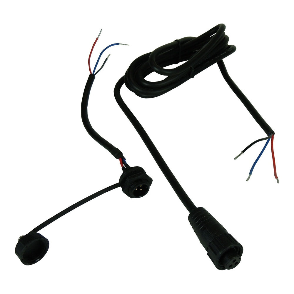 Waterproof 3-Pin Power Single-Ended Cable Set