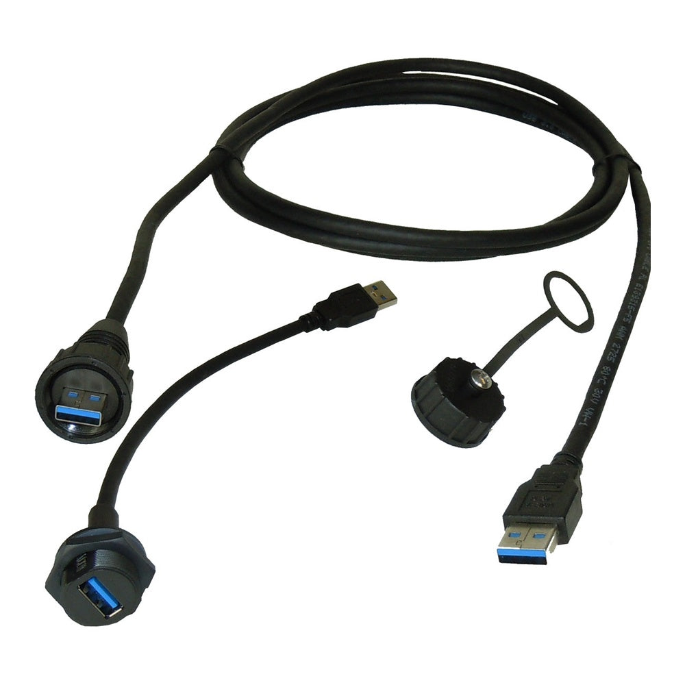 Waterproof USB 3.0 Single-Ended Cable Set