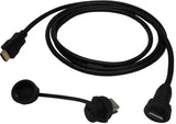 Waterproof HDMI Single-Ended Cable Set