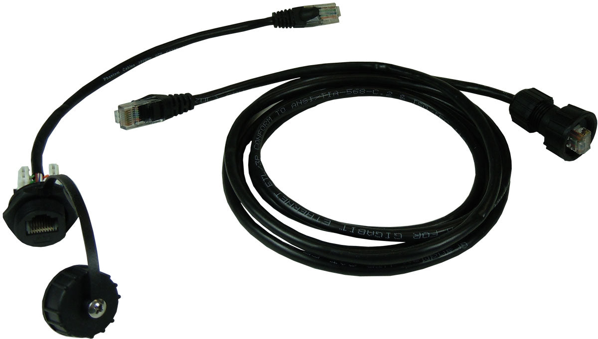 Waterproof LAN/RJ45 Single-Ended Cable Set